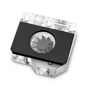 Image of EK Water Blocks EK-Quantum Scalar Flow Indicator Top-Bottom with D-RGB Lighting - Black