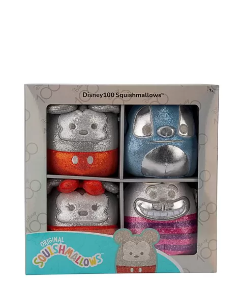 Image of Squishmallows 5inch Disney 100 4 Pack