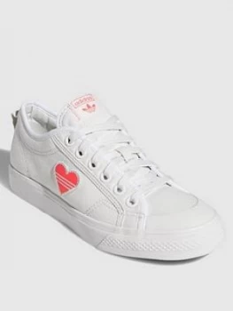 Image of Adidas Originals Nizza Trefoil - White