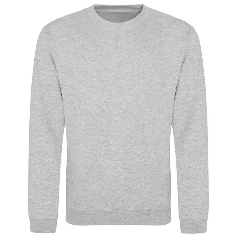 Image of AWDis AWDis Men Heather Sweatshirt in Grey Size: Medium Grey M Male 5063527292100