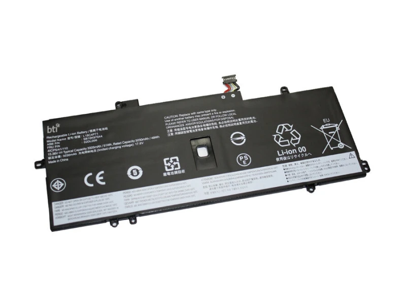 Image of BTI BTI 02DL005 compatible 51Wh 4-cell battery for Lenovo X1 YOGA G4 G5 02DL005-BTI