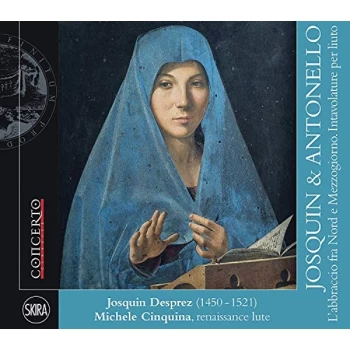Image of Michele Cinquina - Josquin & Antonello: L'abbraccio Fra Nord E Mezzogiorno CD