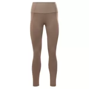 Image of Reebok Rib High-Rise Leggings Womens - Black