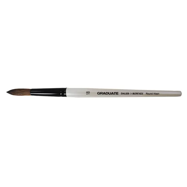 Image of Daler Rowney Graduate Brush Pony Synthetic Round Wash 18