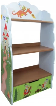 Image of Fantasy Fields Knights and Dragons Bookcase.