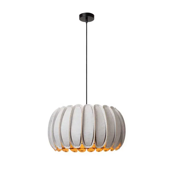 Image of Lucide Lucide Spencer Large Ceiling Pendant Light - Grey
