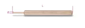 Image of Beta Tools Spark-Proof Pin Punch Ø 6mm Length 115mm (Cu-Be) 000310856