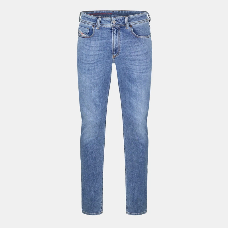 Image of Diesel Sleenker Skinny Jeans Blue Denim male 28W R