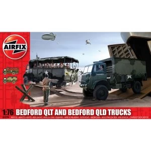 Image of Bedford QLD/QLT Trucks Series 3 Military Air Fix Model Kit