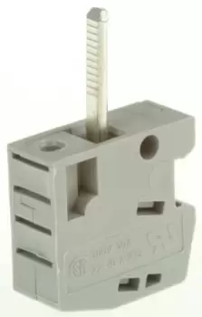 Image of Phoenix Contact Hdfk 4 Tb, Feed-Thru, 1Pos, 10Awg, Grey