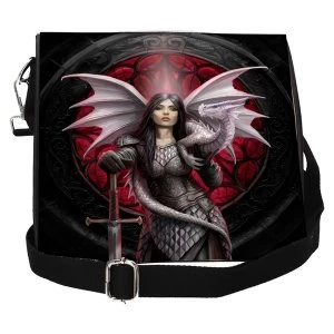 Image of Valour Embossed (Anne Stokes) Shoulder Bag