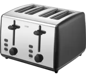 Image of Logik L04TBK19 4 Slice Toaster