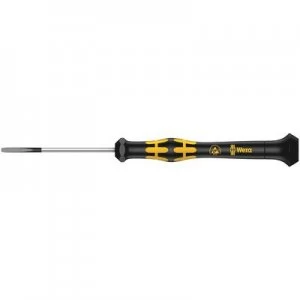Image of Wera 1578 A Kraftform Micro ESD Slotted screwdriver Blade width 2.5mm Blade length 40 mm