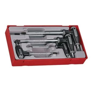 Image of Teng TTTX7 TX/TPX TORX T-Handle Screwdriver Set, 7 Piece