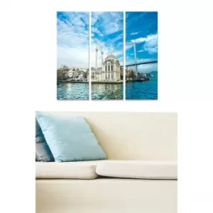 Image of MDF38469651 Multicolor Decorative MDF Painting (3 Pieces)