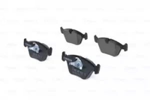 Image of Bosch 0986490640 BP771 Brake Pad Set Disc Brake Front Axle