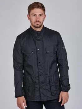 Image of Barbour International Duke Packable Jacket - Black, Size S, Men