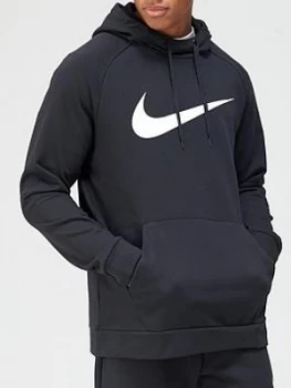 Image of Nike Training Dry Fleece Overhead Hoodie - Black