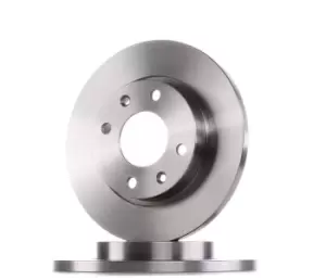 Image of Bosch Brake disc 0 986 478 887 Brake rotor,Brake discs PEUGEOT,CITROEN,206 Schragheck (2A/C),207 (WA_, WC_),207 SW (WK_),206+ Schragheck (2L_, 2M_)