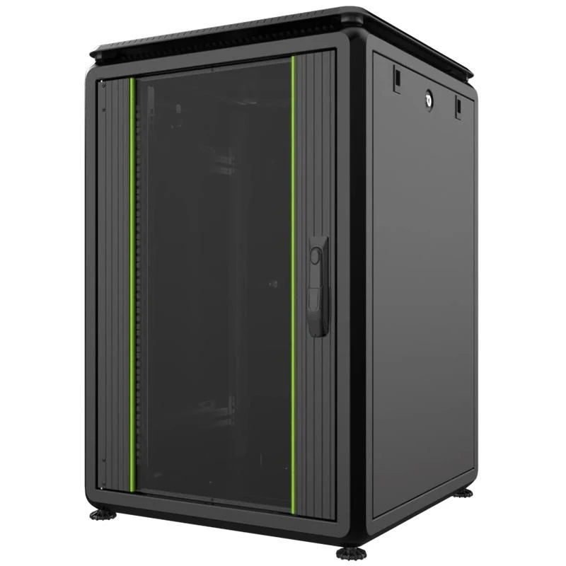 Image of Lanview RDL16U66BL rack cabinet 16U Black