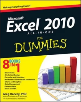 Image of Excel 2010 All-in-One for Dummies by Greg Harvey Paperback