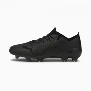 Image of Womens PUMA Ultra 1.2 Lazertouch FG/AG Football Boots, Black/Silver Size 7 Shoes