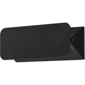 Image of Forlight Shape LED Outdoor Up Down Wall Lamp Black, Warm-White 3000K, IP44