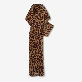 Image of Biba BIBA Faux Fur Scarf - Leopard
