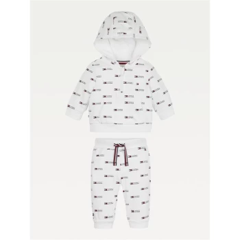 Image of Tommy Hilfiger Tommy HD Jogr Set Bb99 - White