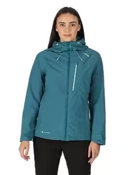Image of Regatta Womens Britedale Waterproof Shell Jacket - Green, Size 20, Women