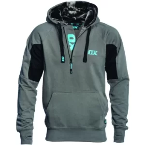 Image of OX Hoodie Black/Grey Large