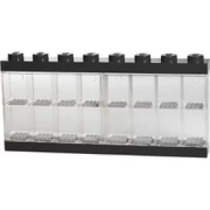 Image of LEGO Mini Figure Display Case (16 Minifigures) - Black