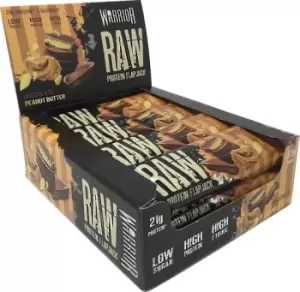 Image of Warrior Raw Protein Flapjack - Chocolate Peanut Butter 12 Bars Supplements