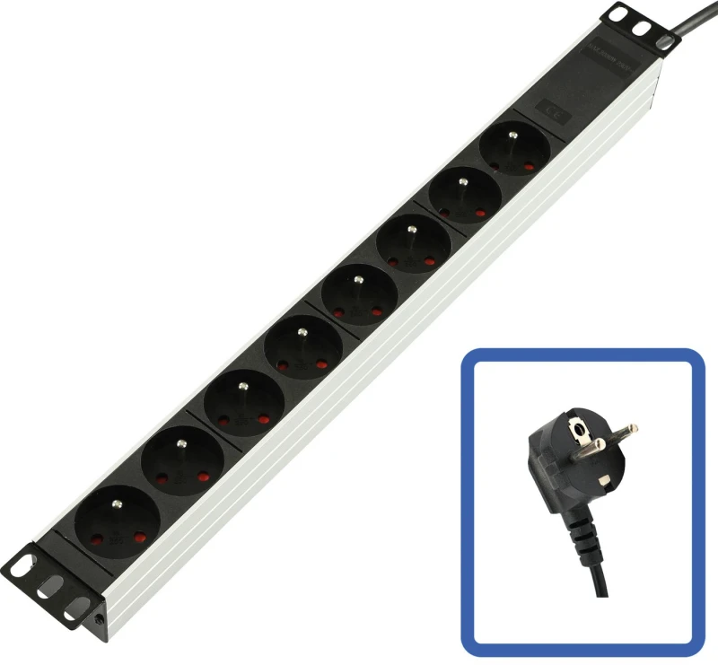 Image of Lanview TUPS032 power distribution unit (PDU) Black