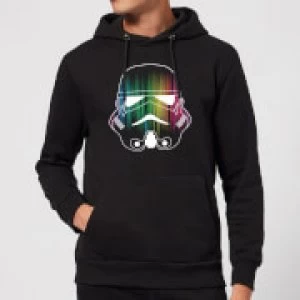 Image of Star Wars Vertical Lights Stormtrooper Pullover Hoodie - Black
