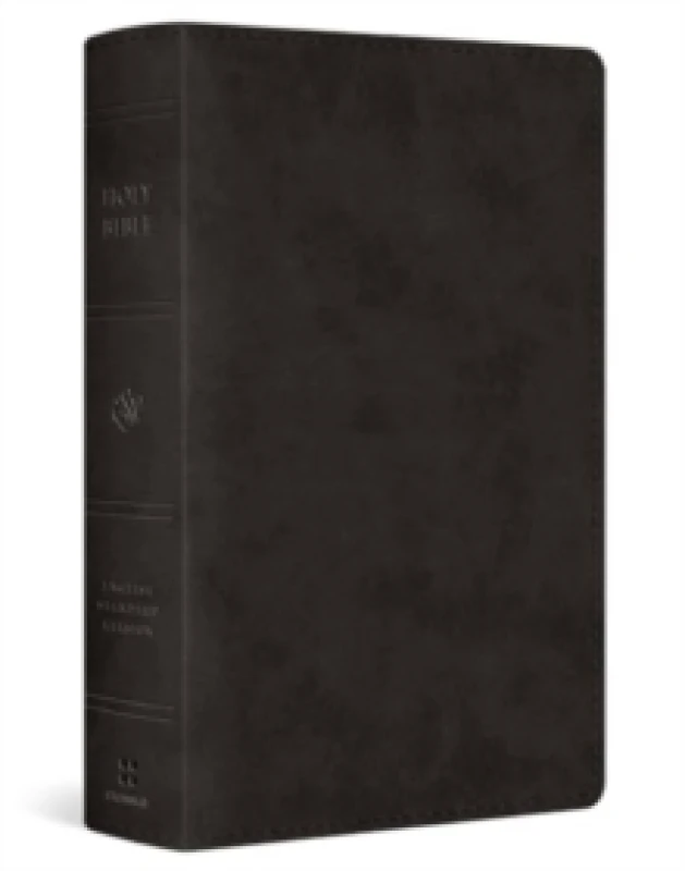 Image of ESV Single Column Heritage Bible (Trutone, Black). Leather / fine binding. By Esv Bibles Books