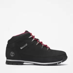 Image of Timberland Euro Sprint Hiker For Men In Black/red Black, Size 8