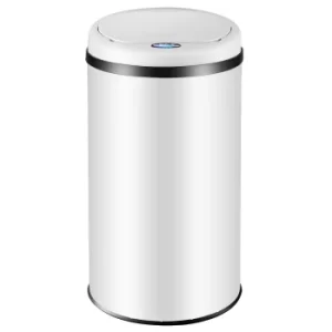 Image of Sensor Dustbin White 56L