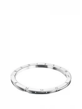 Image of Tommy Hilfiger Silver Crystal Set Ladies Bangle