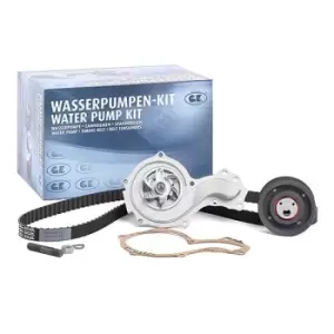Image of GK Water Pump + Timing Belt Kit K980148D VW,AUDI,SEAT,Transporter IV Bus (70B, 70C, 7DB, 7DK, 70J, 70K, 7DC, 7DJ),GOLF III (1H1),GOLF II (19E, 1G1)