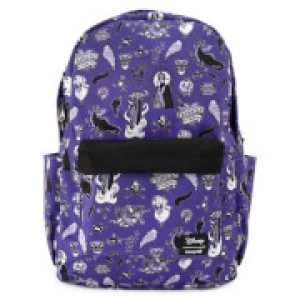 Image of Loungefly Disney Villain Icons Aop Nylon Backpack