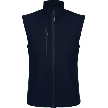Image of Navy Recycled Soft Shell Body Warmer (M) - Regatta