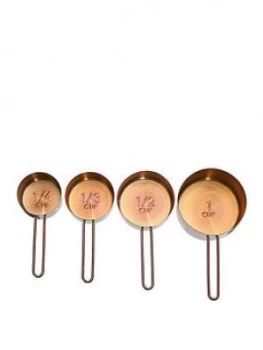 Image of Premier Housewares Alchemist Measuring Cups ; Rose Gold