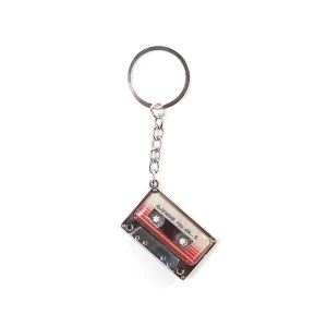 Image of Marvel Comics - Awesome Mix Vol. 2 Mixtape Keychain - Multi-Colour