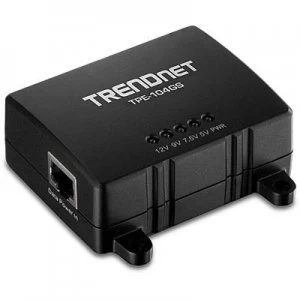 Image of Trendnet TPE-104GS Power over Ethernet (PoE) Black network splitter