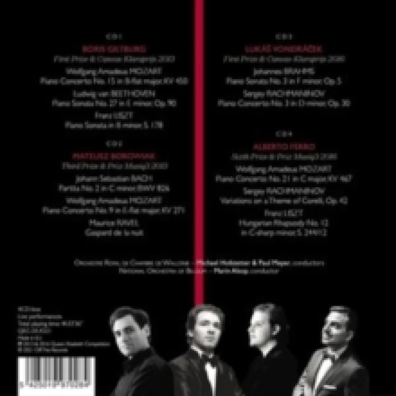 Image of Queen Elisabeth Competition: Piano 2013 & 2016 CD / Box Set