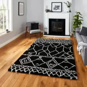 Image of Scandi Berber G276 Rug Scandi Berber G276 Black White