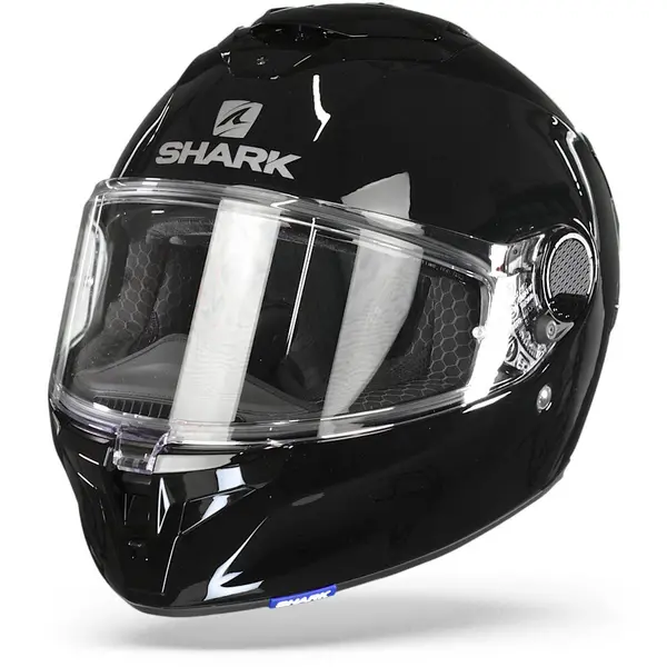 Image of Shark Spartan GT Blank Bcl. Micr. Black Blk Full Face Helmet S