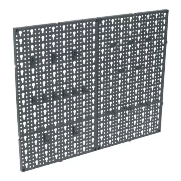 Image of Genuine SEALEY S0765 Composite Pegboard 2pc
