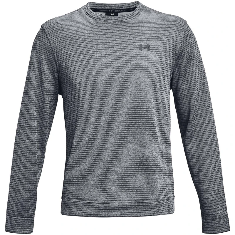 Image of Under Armour Storm Sweater Fleece Top Mens Pitch Grey male S